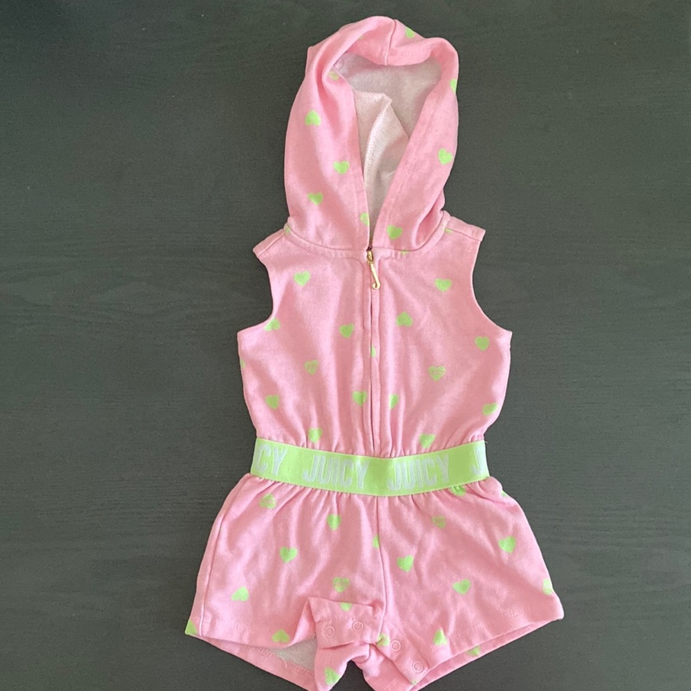 Baby Girl Juicy Couture Romper 12 Months